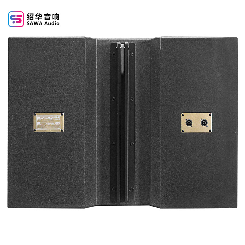 Doble altavoz de matriz lineal de 12 pulgadas gran rendimiento de escenario al aire libre Barra de audio profesional equipo de sistema de audio de alta potencia