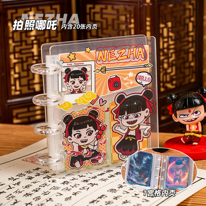 Tarjetas de caballo transparentes de chicas de alto valor acrílico tarjetas pequeñas tarjetas de foto álbum de fotos de botón de hongos de hoja