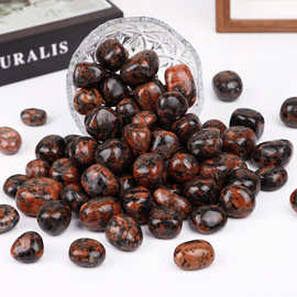 抛光天然红曜石滚石大颗粒磨石香熏扩香石水晶不定型碎石