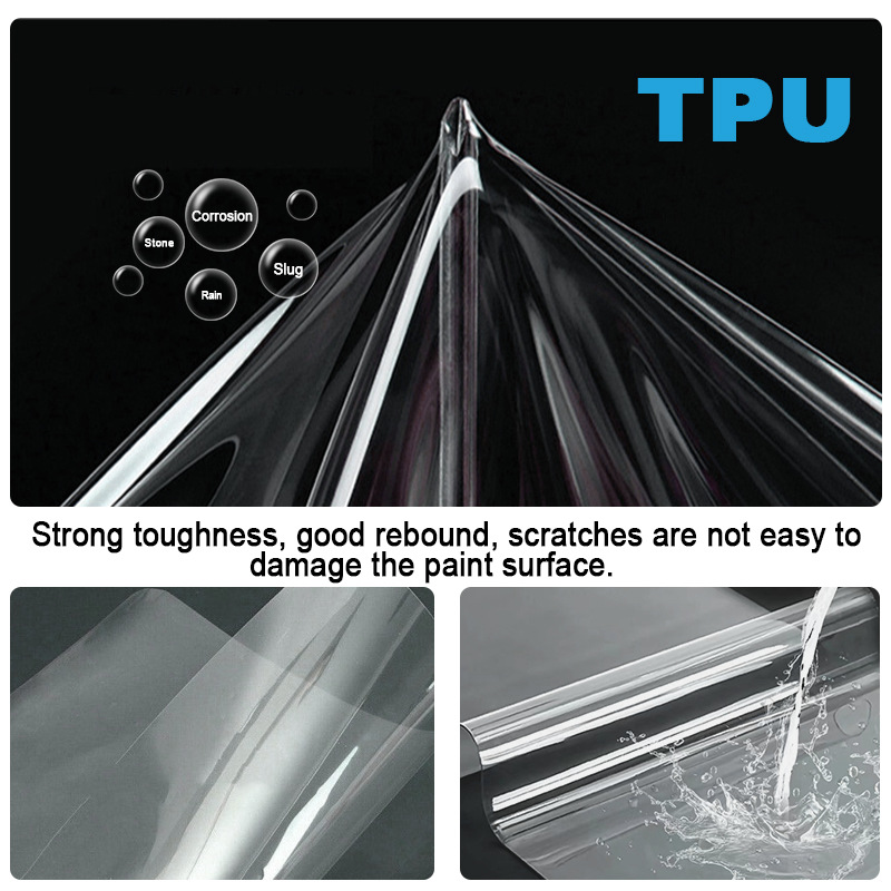 Cross-Border Exclusive Supply for Honda Accord 23-25 Special Car Special-Cut Tpu Car Paint Protective Film Anti-Scratch and Self-Healing