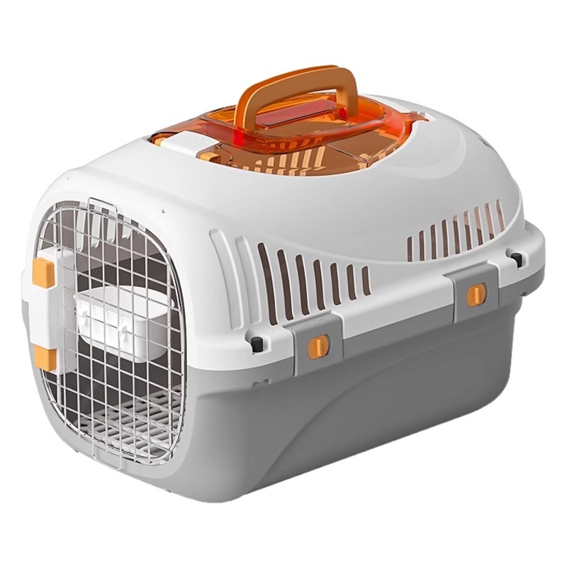 Pet aire China versión caja de aire gato perro jaula de coche portátil fuera jaula de perro caja de espacio caja de envío caja de mascotas