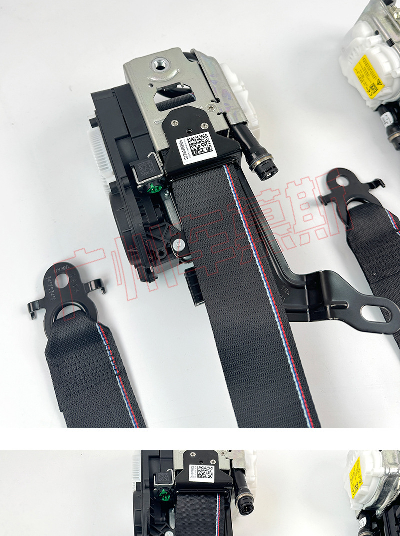 For Bmw High Quality Factory Plaid Car Seat Belt Black Tighten Security Belt