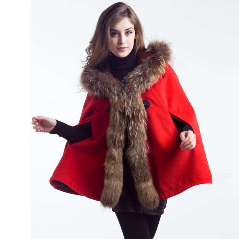 Зимний модный trench coat с капюшоном, шерстяное пальто, корейский стиль, свободный крой