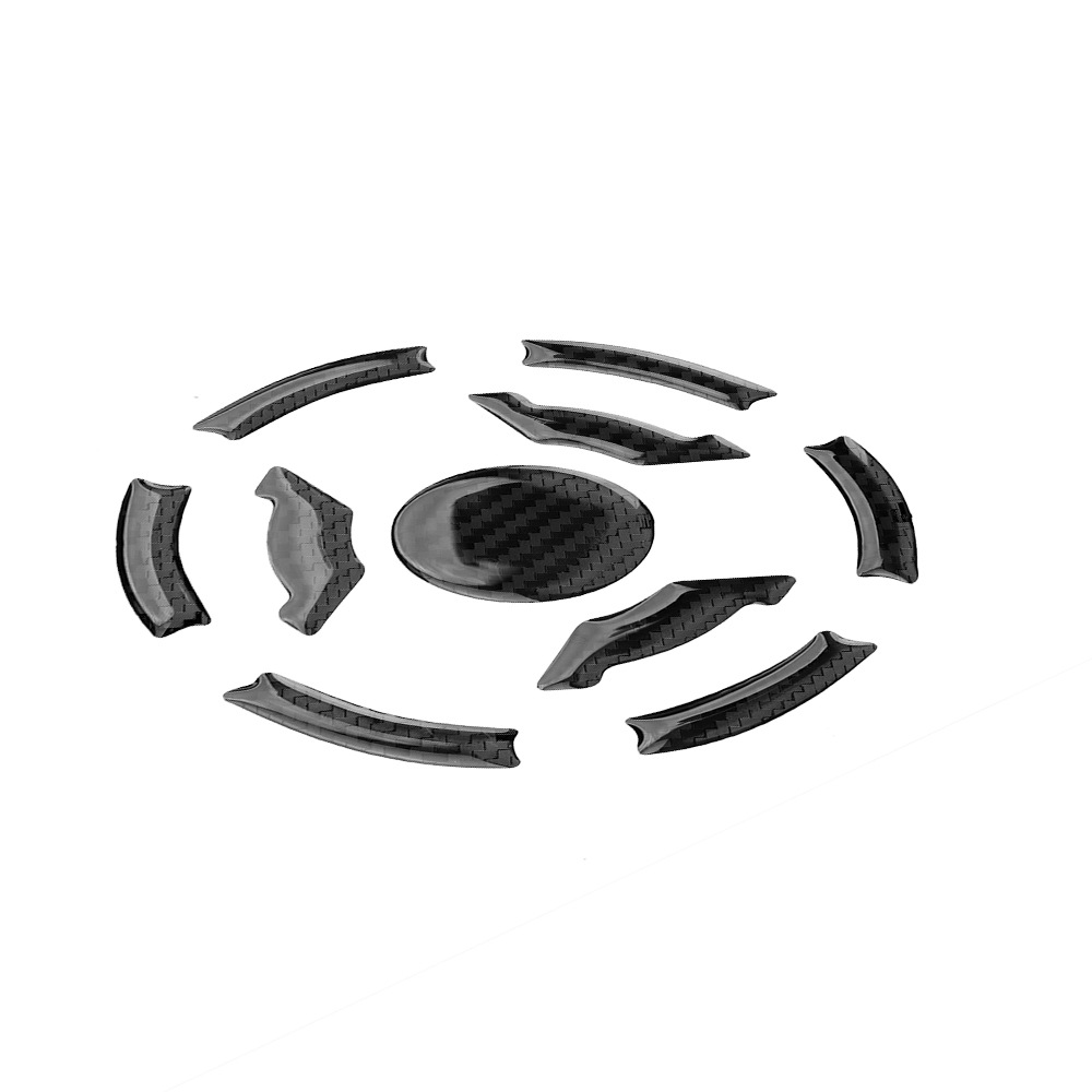 Triumph Street Triple 765 RS 2023 pegatinas de goteo de fibra de carbono para motocicletas