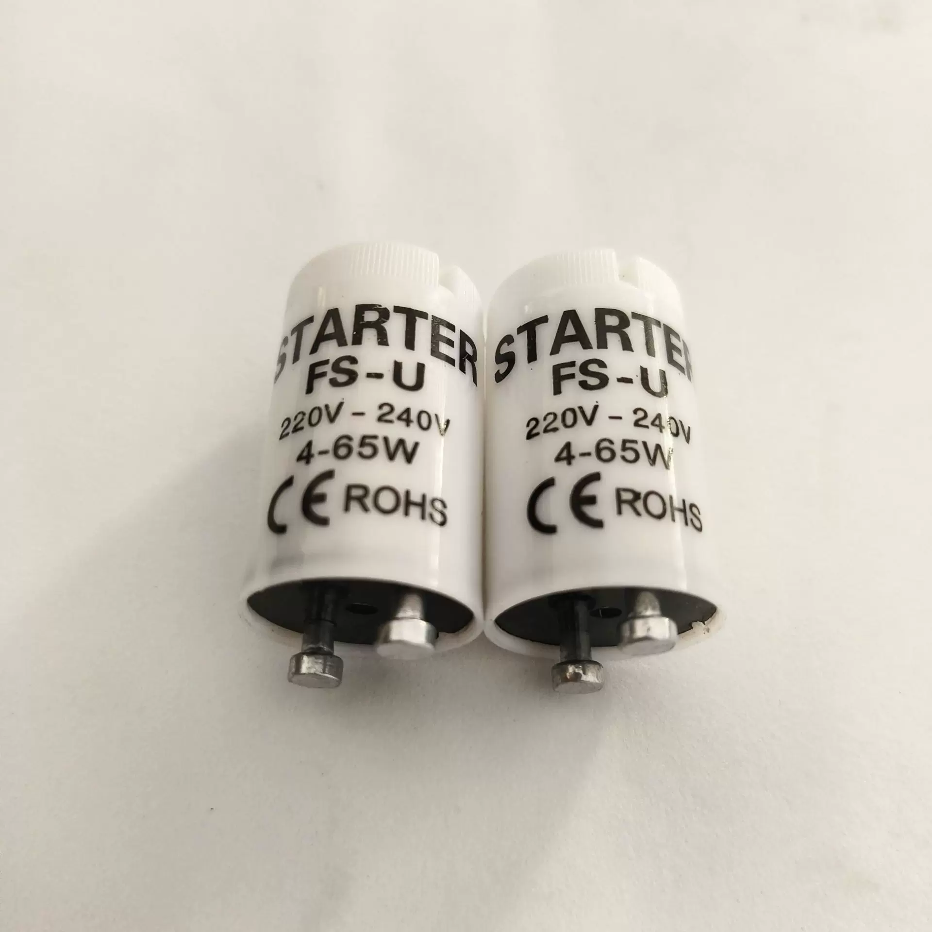 220V启辉器 FS-U.FS-4.4-65W.4-40W.4-22W荧光灯启辉器节能灯用启