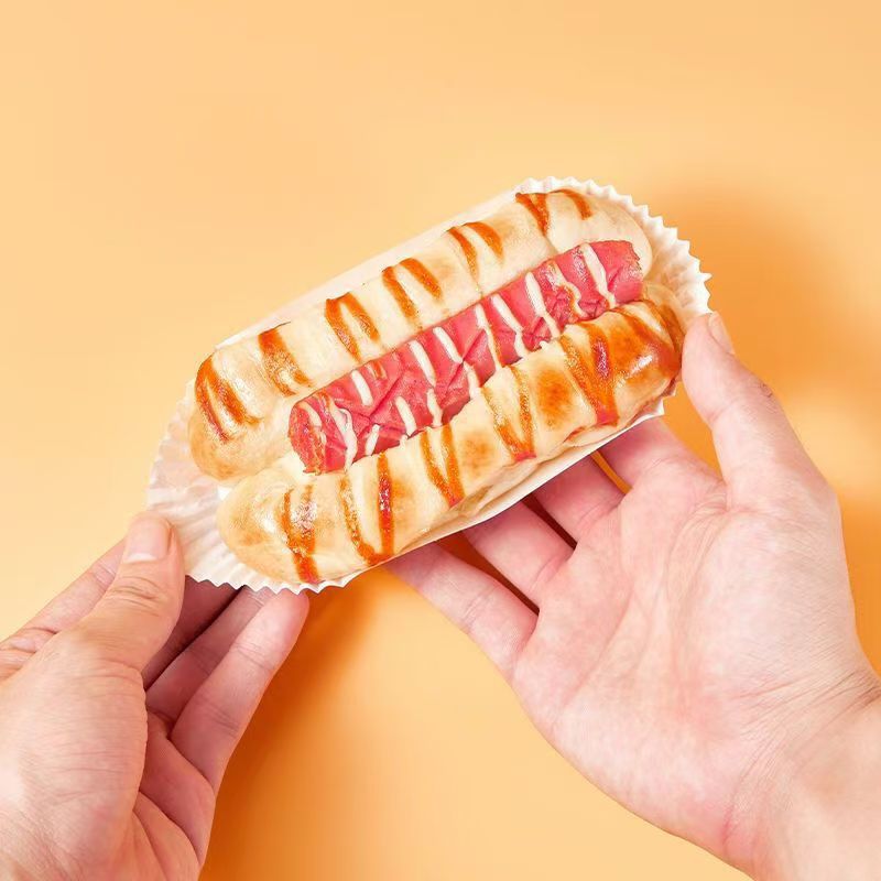 面包纸托耐高温烘焙蛋糕纸杯机一次性圆形船型防油底托机自动