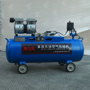 Smafeng DC fırçasız hava kompressoru 0.75Kwx2, sabit avtomobil kompressoru Mx72-24V