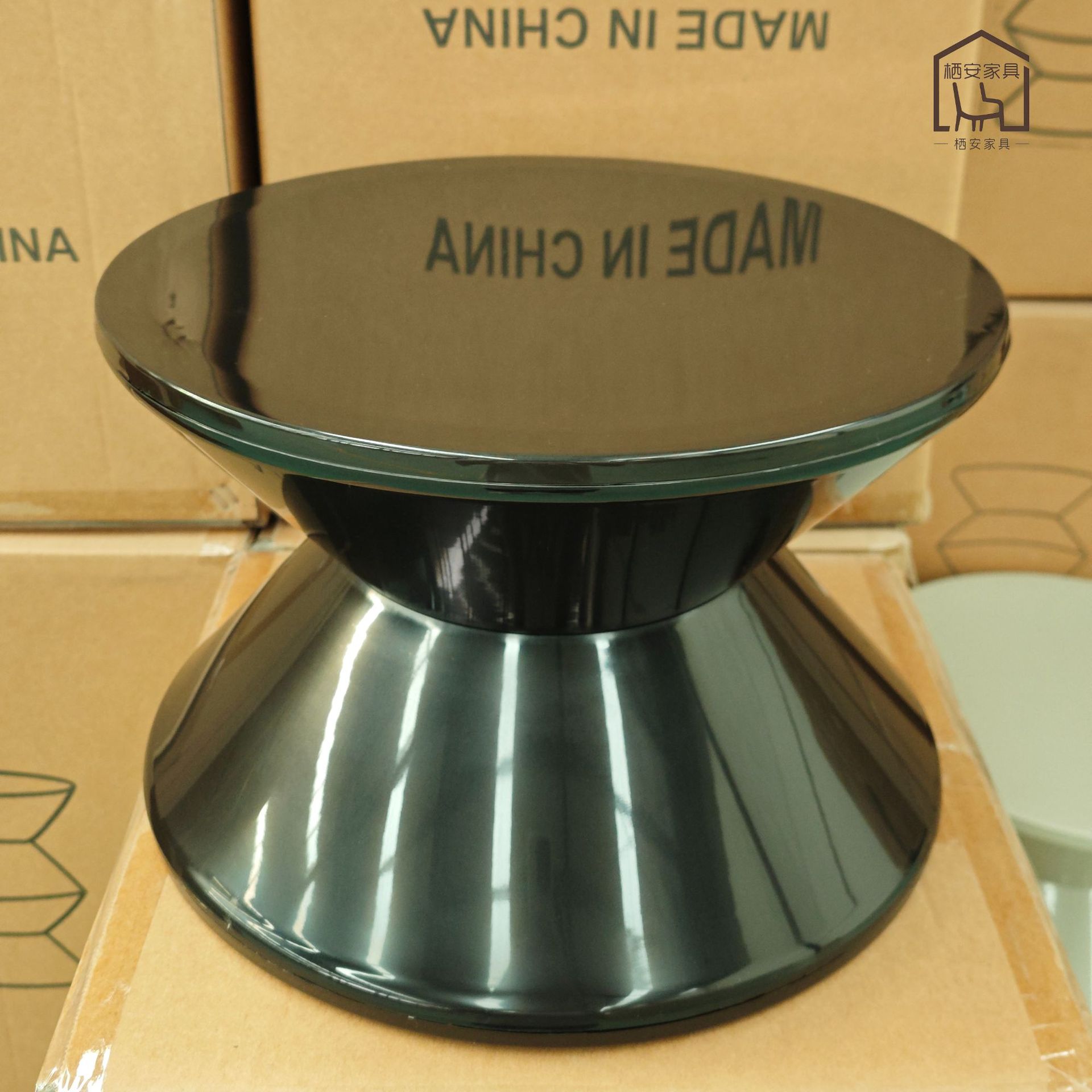 Ins sofá lado de varios pequeños taburetes rojos pequeños taburetes redondos creativos de cabecera de la mesa de té adornos de fábrica personalizados