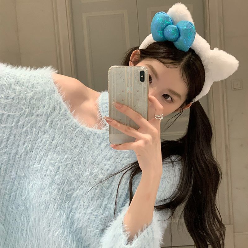 トムの愛猫ぬいぐるみ kt 猫耳カチューシャ写真ヘッドバンドヘアアクセサリー女性のヘアプレス洗顔ヘアバンドルヘアピン帽子|undefined