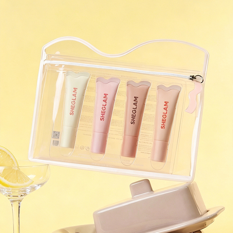 Sheglam dodaq parıltısı və rəngli dodaq balzamı