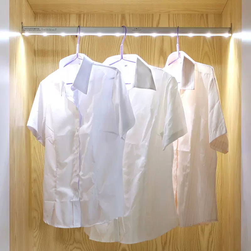 CE和专利无线LED人体感应衣柜灯无线LED衣柜灯电池供电衣杆灯衣通