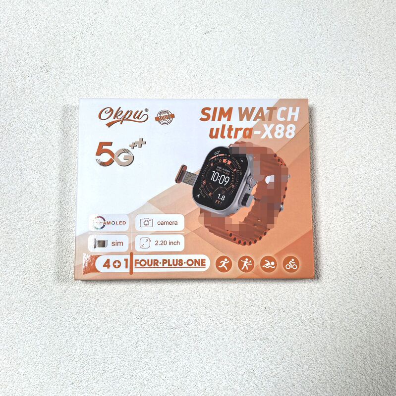 Cross-Border New Simwatchultrax88 Smart Watch 4in1 Plug-In Card Uitra3 Step Counting Blood Pressure Heart Rate Cross-Border New Simwatchultrax88 Smart Watch 4in1 Plug-In Card Uitra3 Step Counting Blood Pressure Heart Rate