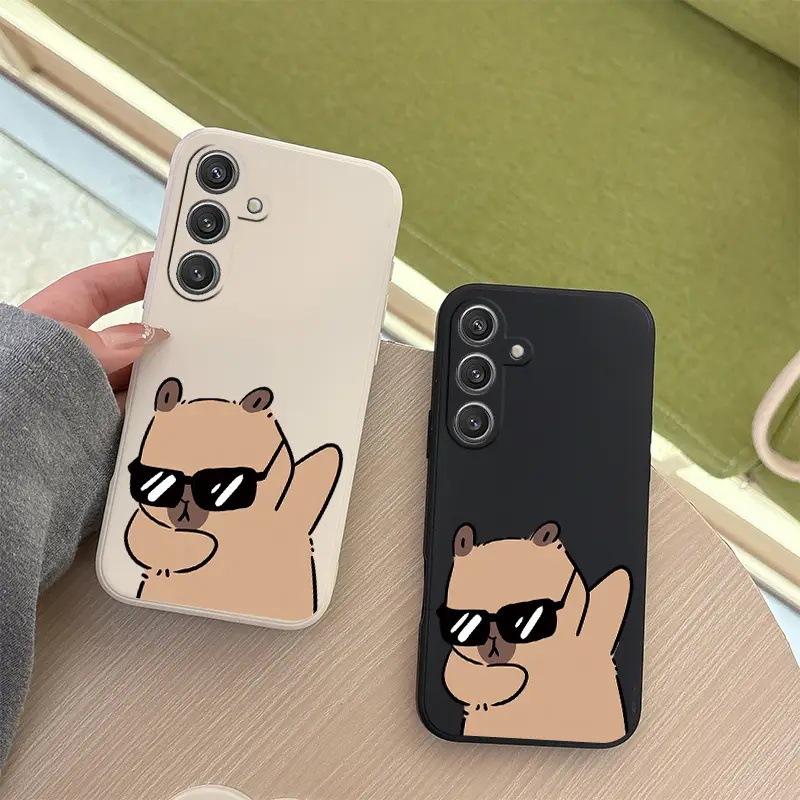 Temu's Best-Selling Funny Groundhog Samsung S24Plus Mobile Phone Case Galaxy S26Edge Painted Wholesale Soft Case