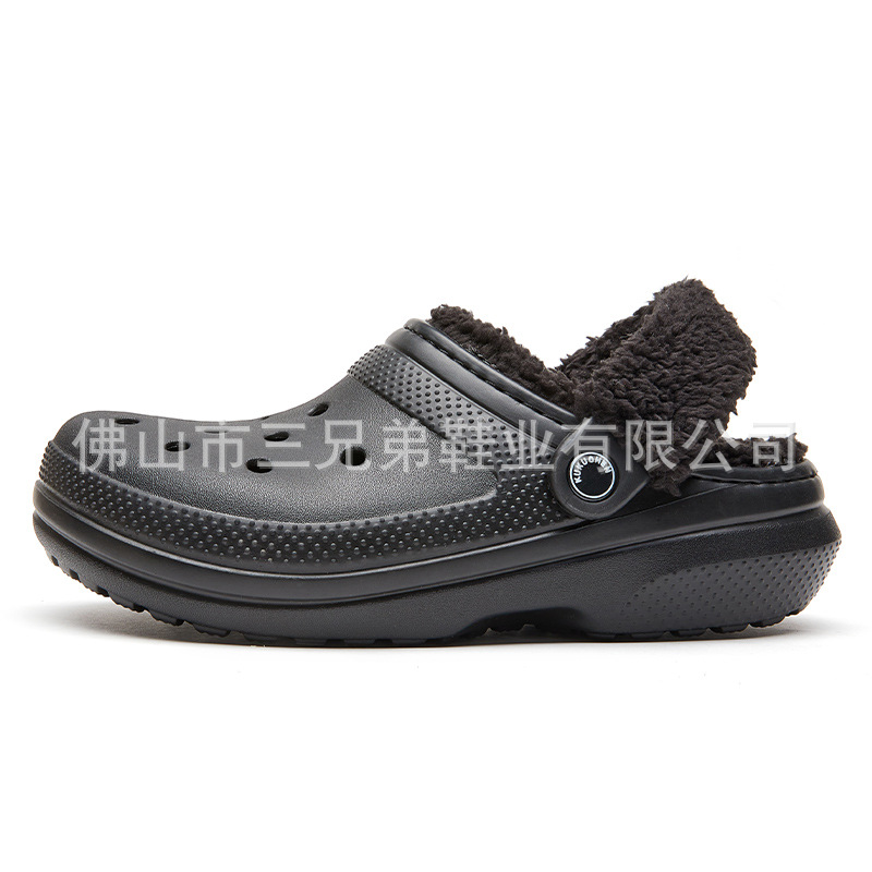 Zapatos de algodón cálido de cacho de cacho