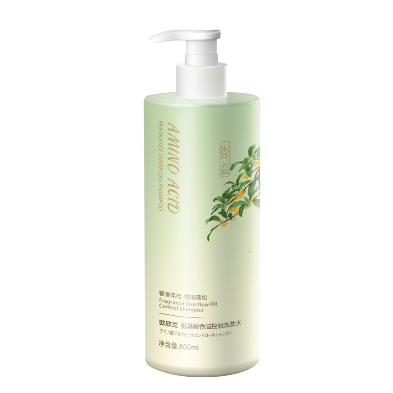 OXINLAN Fragrance Amino Acid Shampoo Fragrance Flower Extract Anti Caspa Oil Control Perfume Perpetual Bath Gel para el cabello image 5