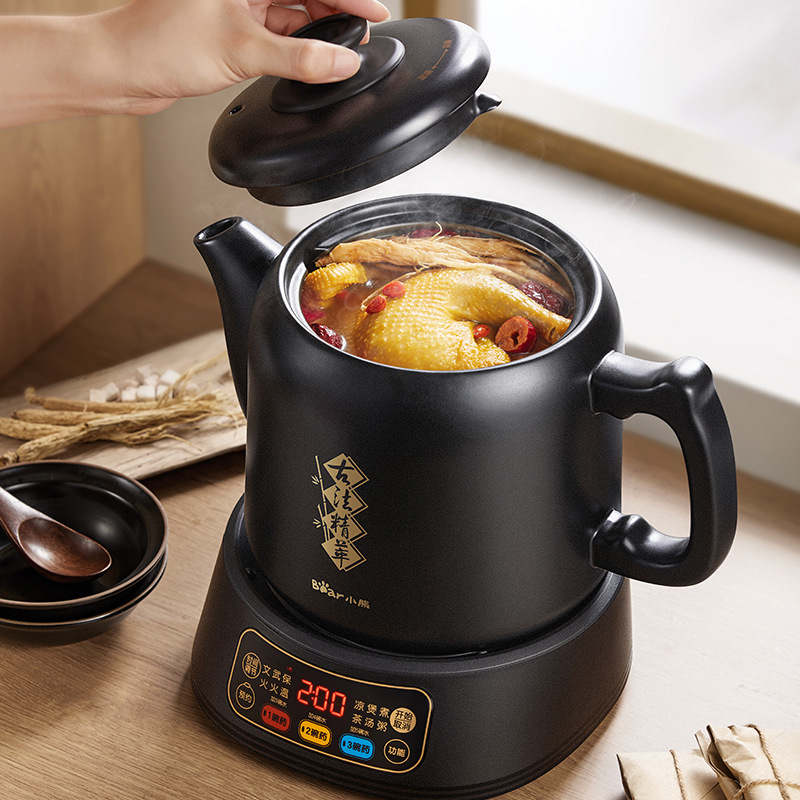 リトルベア漢方薬煎じポット JYH-H50U1 家庭用多機能漢方薬電気煎じポット 5L 大容量砂鍋薬煎じポット|undefined