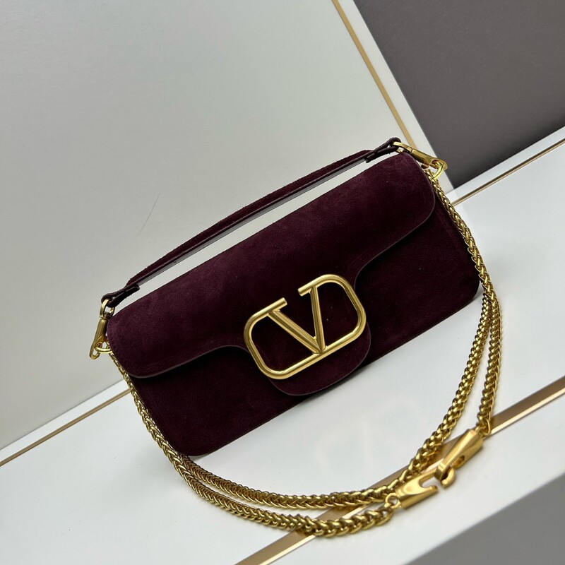 Nubuck Leather Chain Clutch Bag, Fashionable Women's Handbag, Retro Brass Shoulder Crossbody Bag, Cross-Border Women's Bag, High-End