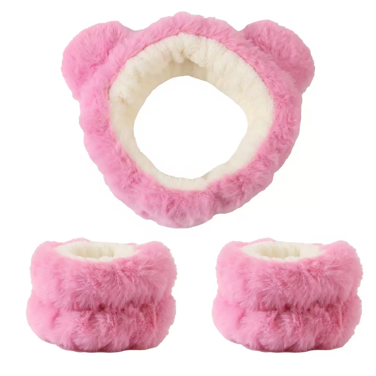 Diadema esponjosa de toalla estilo twist coreano para mujer, de alta gama, para elevar la coronilla, ideal para maquillaje, spa o lavado de cara. image 51