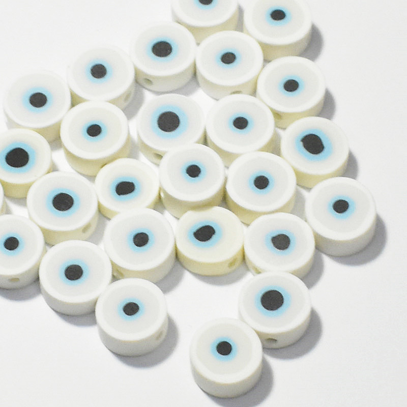 100 PCS/Package Soft Clay Eye Beads display picture 5