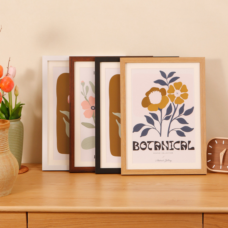 Large size wooden photo frame pendulum wholesale diy8K4 567810 inch picture frame wall hanging a4a3 puzzle frame mounting