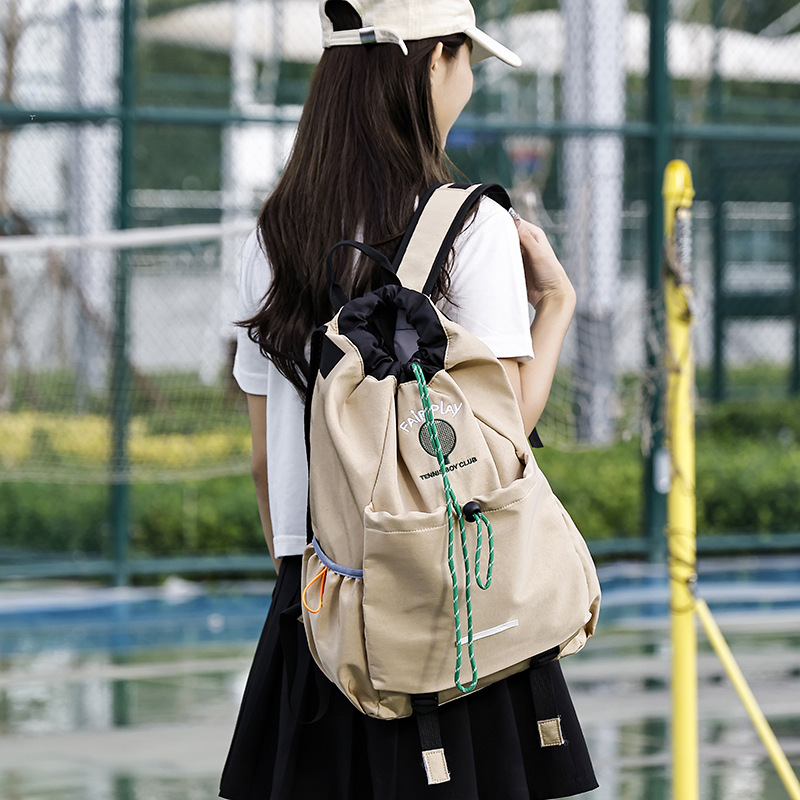 Mochila de bádminton 2025 nueva mochila de estudiantes de gran capacidad mochila deportiva de montaña de bicicleta