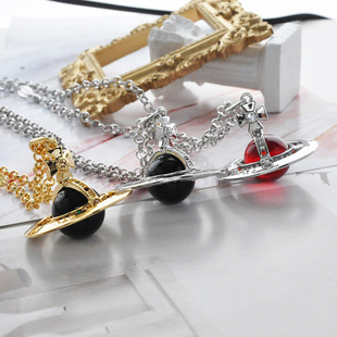 Empress of the West Internet Celebrity Classic Style 20mm Large Sweater Chain Necklace for Women in Multiple Colors