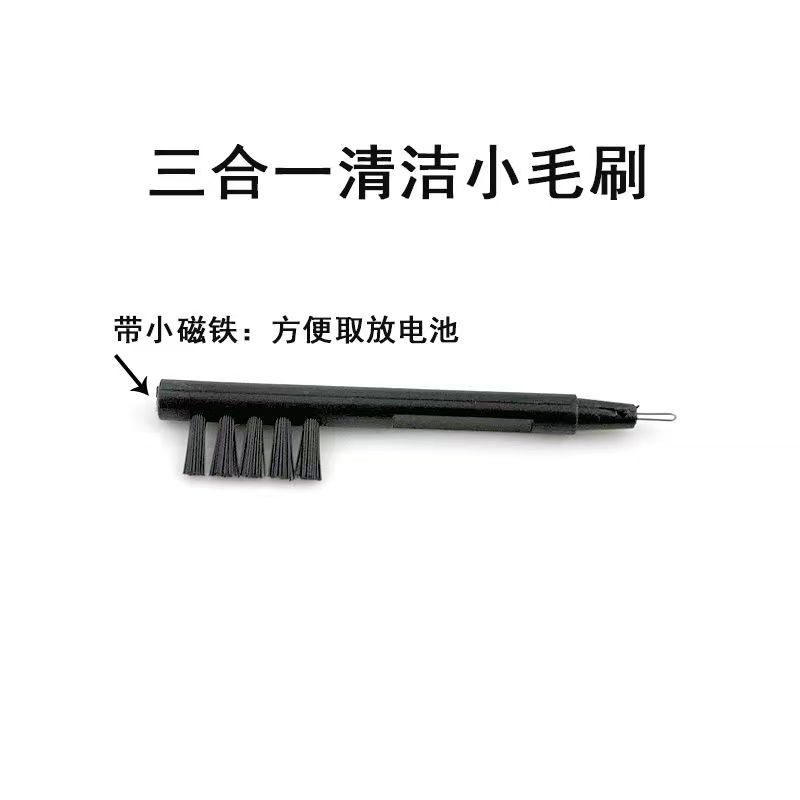 Tipo de canal auditivo en la oreja herramienta de limpieza y mantenimiento de audífonos ventilación Cepillo de limpieza de varilla de ajuste fino destornillador Limpieza de cerumen