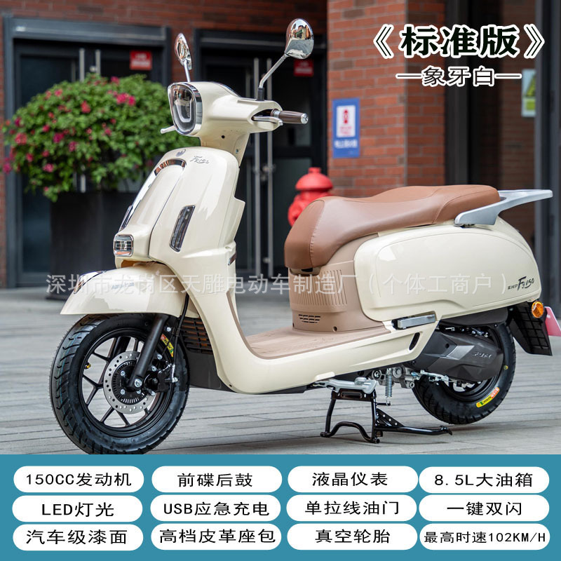 Auténtico Flying Eagle F150 retro literatura y arte motocicleta de dos ruedas Guo Si inyección eléctrica paso alternativo puede ser marca pedal de combustible nuevo