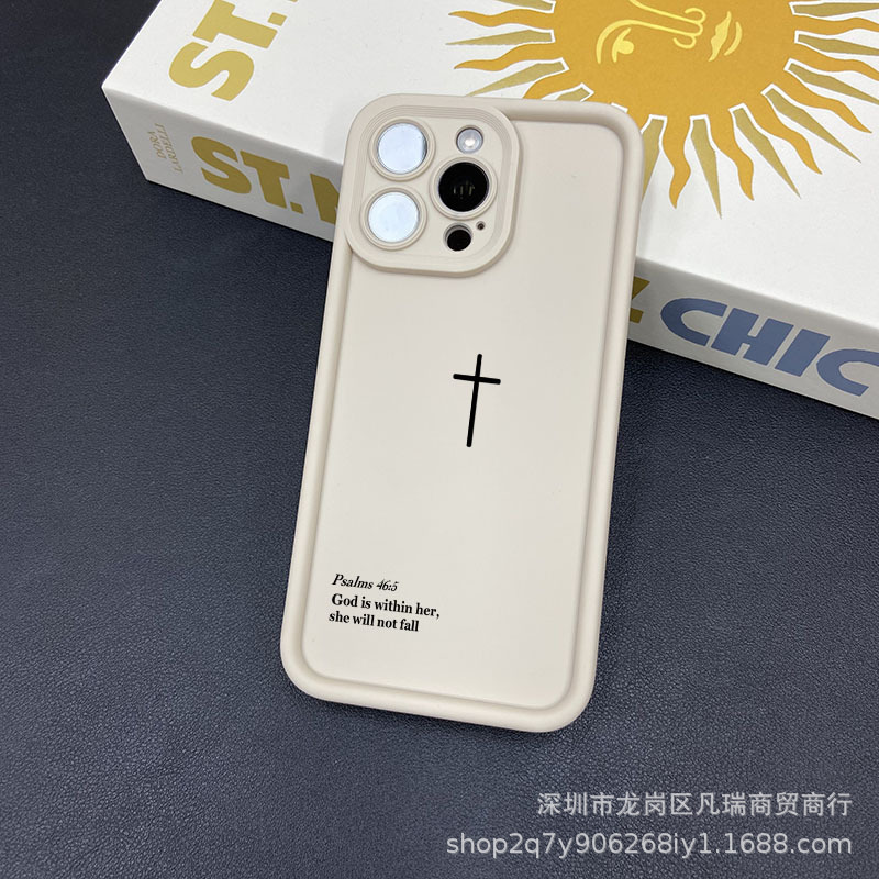 Cross-Border Applicable Apple 15 Mobile Phone Case Iphone14Pro Creative 13/11Promax Transparent 16 Protection XS