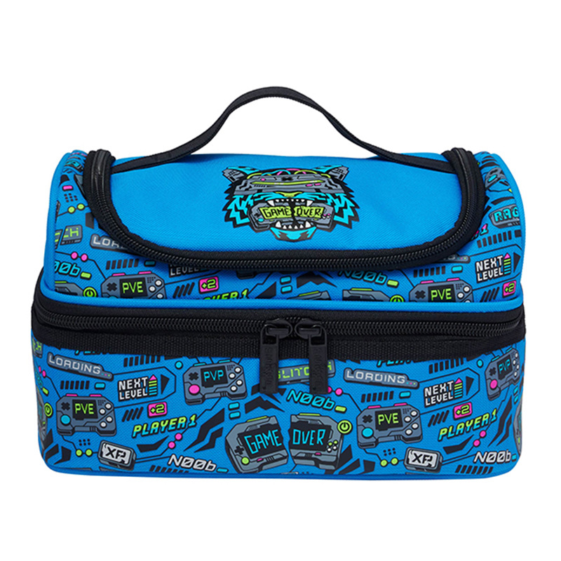 Australia smiggle doble capa Bento bolso caja de almuerzo niños de la escuela primaria BOLSA DE AISLAMIENTO impermeable bolsa de almuerzo grande