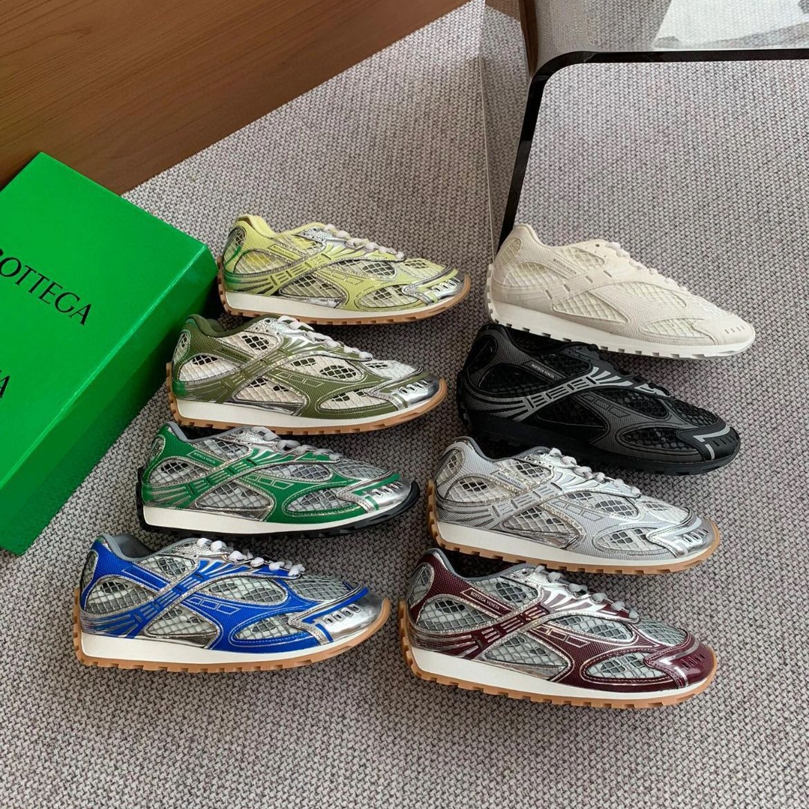 Qalın altlıqlı kişi idman ayaqqabısı, mesh üstlü casual sneaker