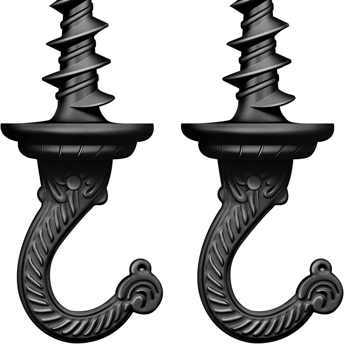 供应园艺五金挂钩 挂兰花钩钩子 雕花龙钩 锌合金和铁材质