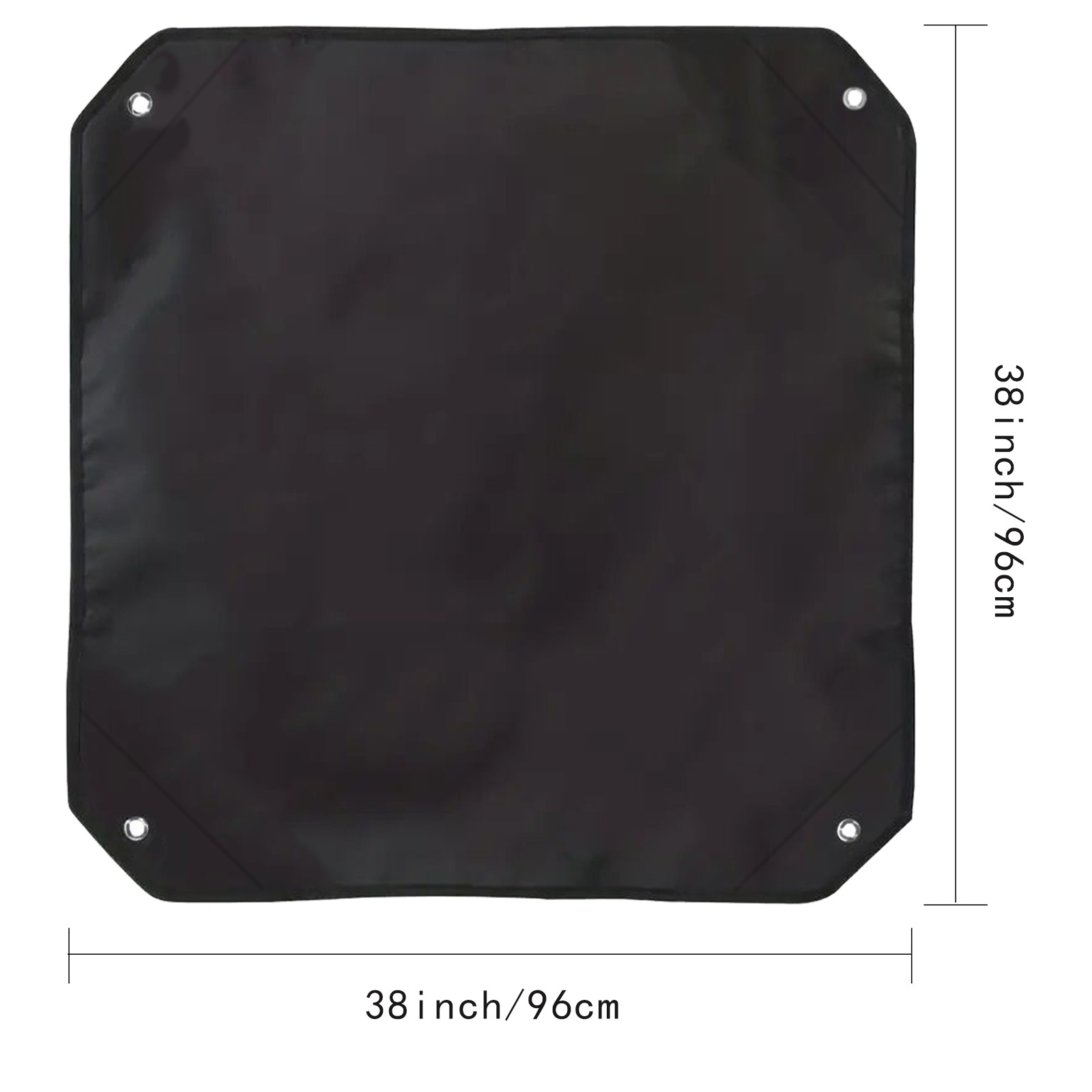 96X96跨境室外方型立式空调罩外机空调罩子遮雨罩中央空调保护罩