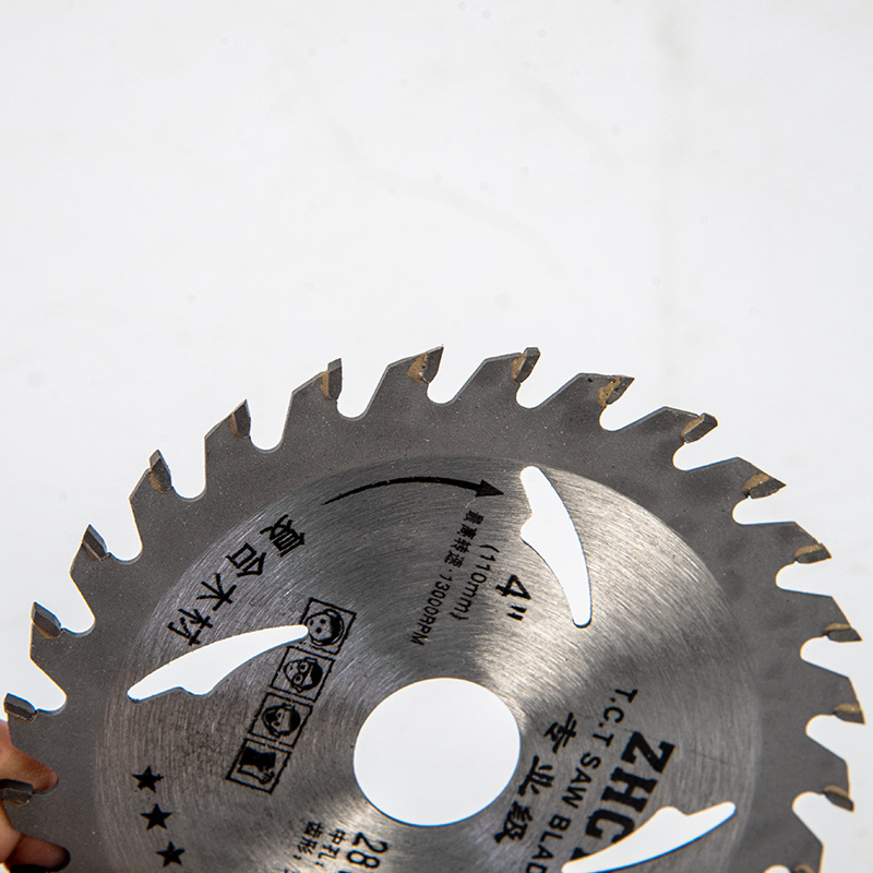 Hoja de sierra para trabajar la madera decoración grado 4 pulgadas máquina de corte especial madera amoladora angular amoladora de mano grado profesional sierra eléctrica cuchilla de corte