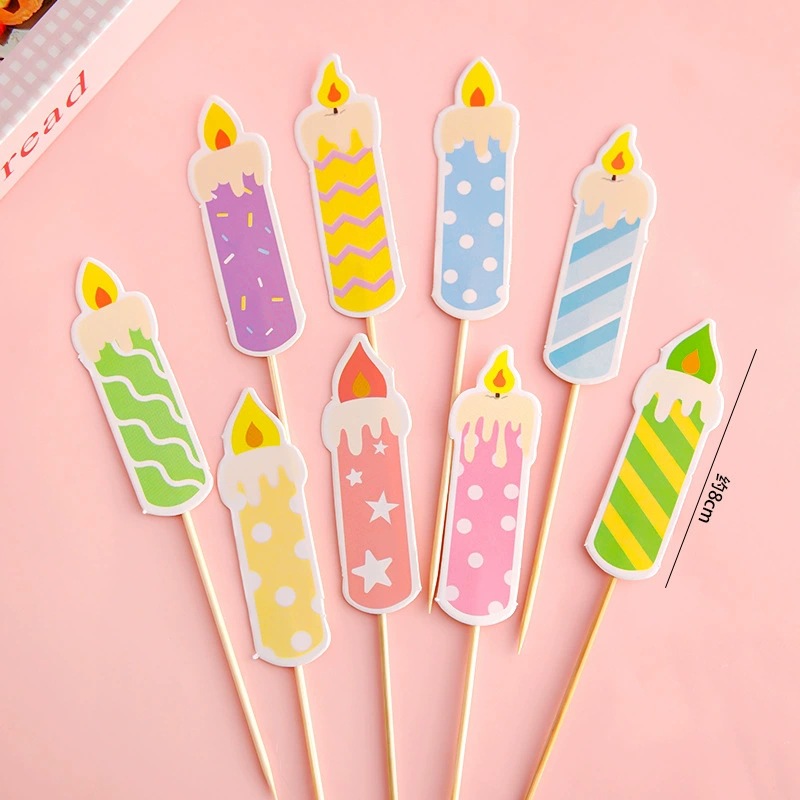 Celebritad en línea ins amor osos decoración de pastel de bandera dibujos animados HBD niños feliz cumpleaños postre vestido plugin
