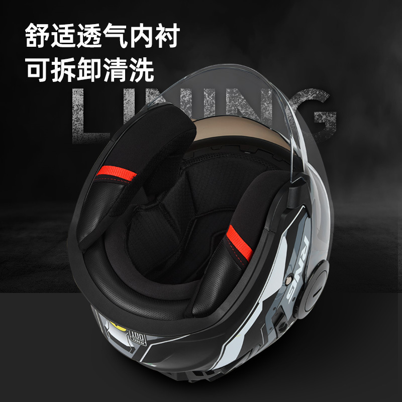 RNG marca motocicleta 3 / 4 casco de bicicleta casco auriculares bluetooth casco de motocicleta casco de mujer coche eléctrico