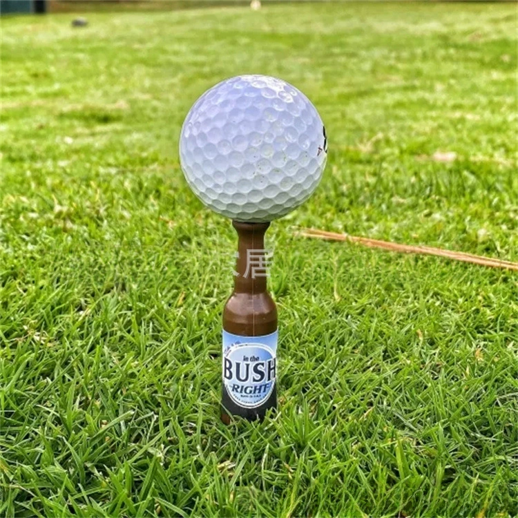 Cross -border new product Mini Beer Botttle Golf Tees mini wine bottle -shaped golf ball nails