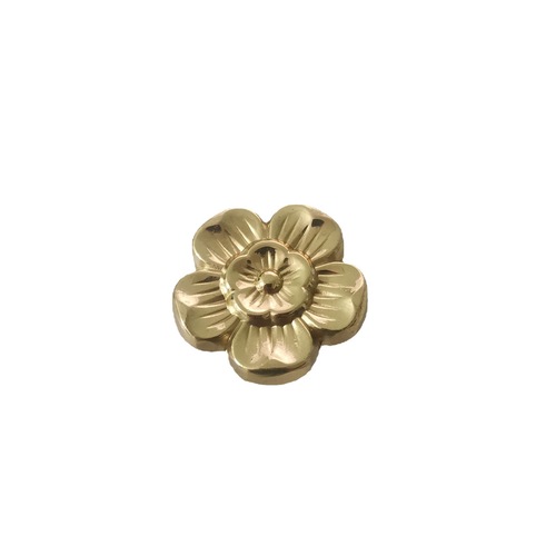 Brass forged flowers drawer cabinet door wine cabinet wardrobe cupboard shoe cabinet bookcase handle handle