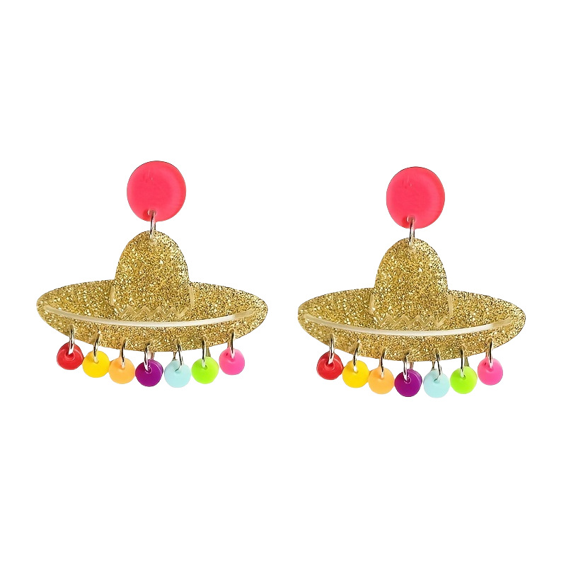 Yayli Factory Mexico Five -Year Carnival Colorful Rain Drop Hat…