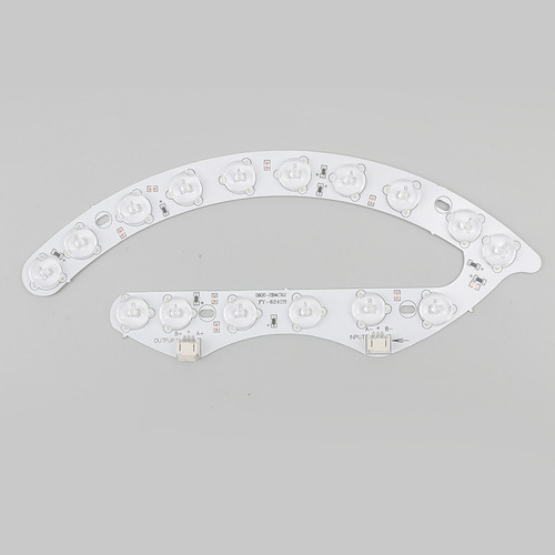 LED ceiling light source module bulb, dual-color lossless aluminum substrate lens model Zhongshan Lighting replacement bulb