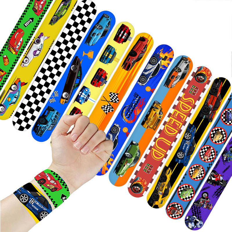 Amazon Cross-border nuevo anillo de cocina de carreras de movilización temática de la fiesta palpitante pulsera decorativa