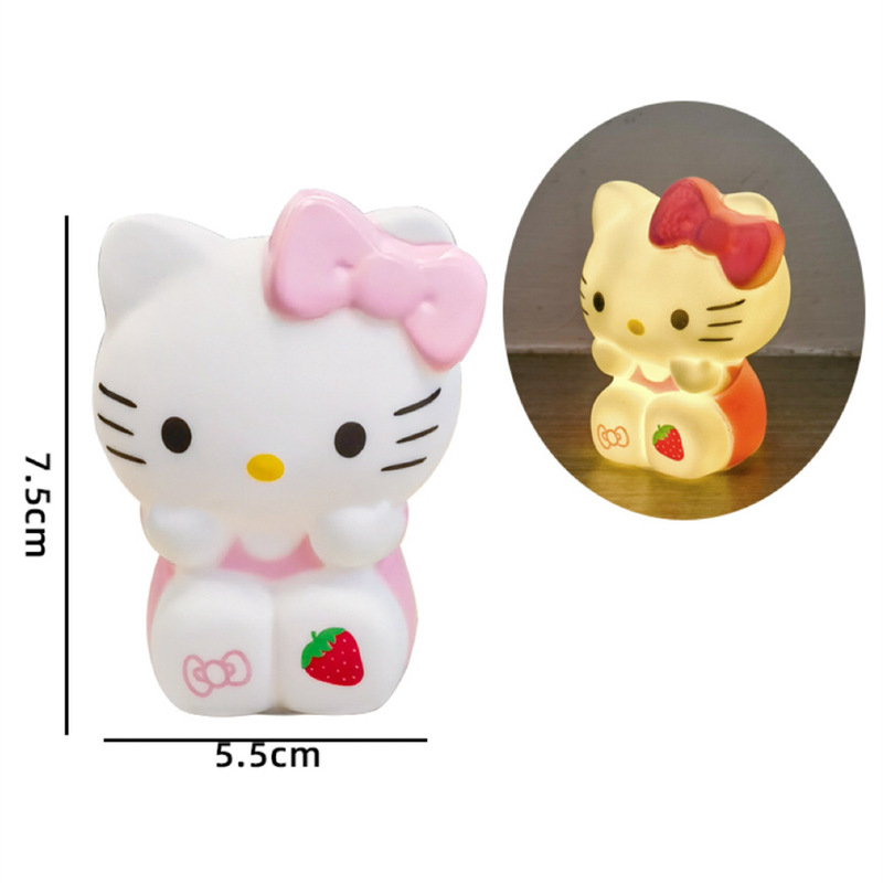 ライトボールケーキベーキングデコレーションオーナメントストロベリーベアクロミナイトライトキツネ漫画誕生日子供のギフト|undefined