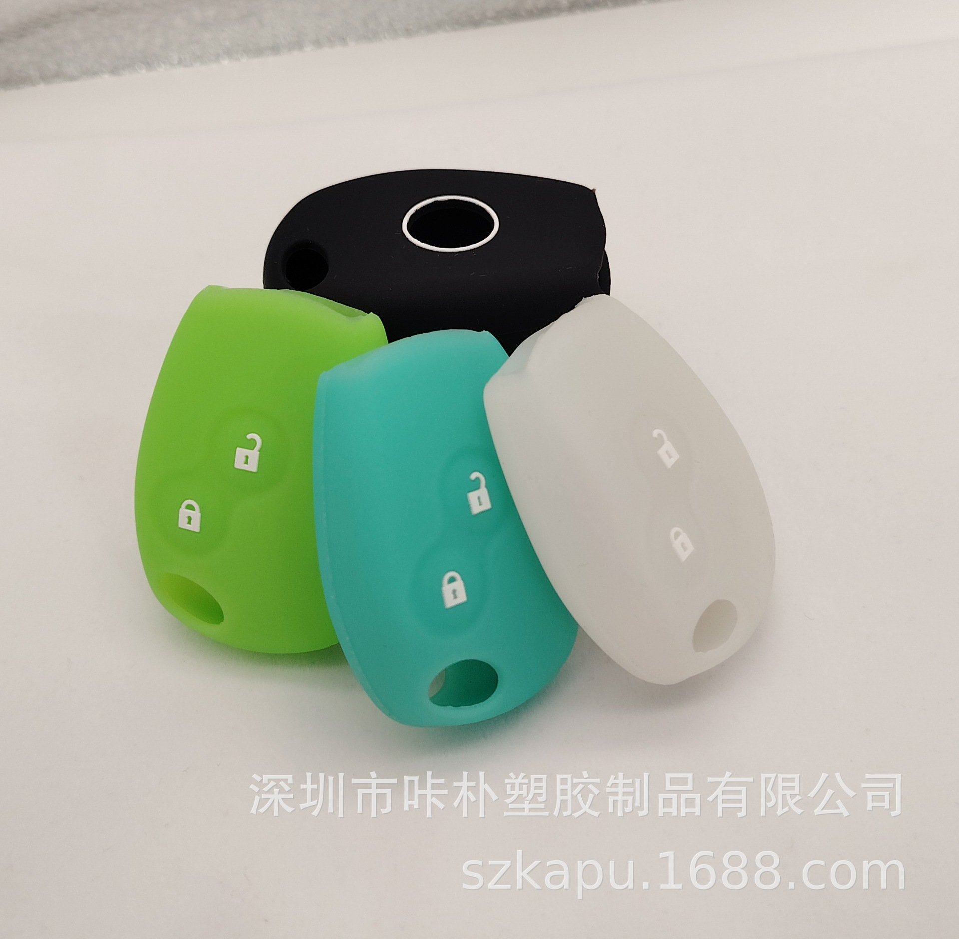 Suitable for Renault straight silicone key case SMART silicone key case Source factory price