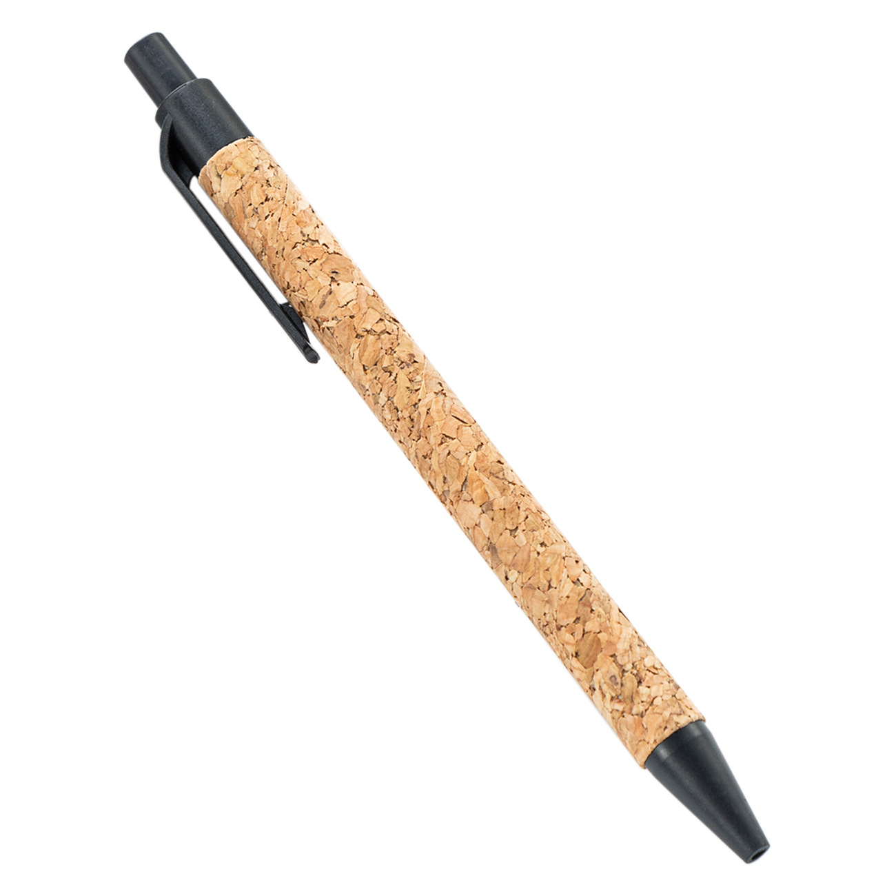 Nuevo bolígrafo de madera plástico corcho de paja bolígrafo de bolas al por mayor regalos promocionales publicidad bolígrafo