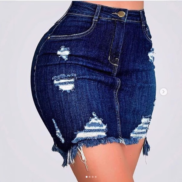 summer sexy denim skirt