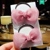 Cute hairpins for princess girl's, children's small hairgrip with bow, western style