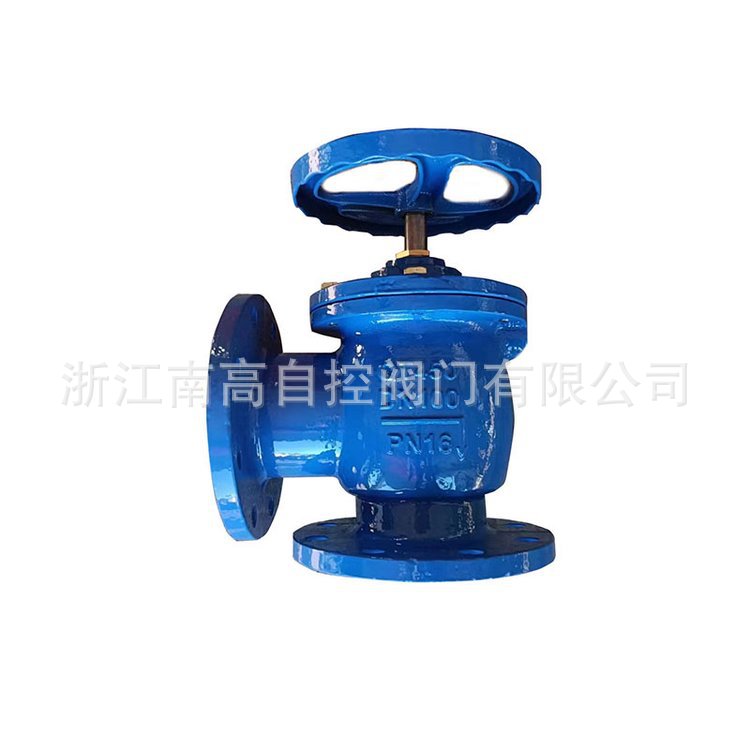 手动排泥阀SD44X-10Q法兰连接球墨铸铁手轮快开角式排污阀浙江