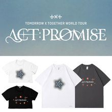 TX T2024世巡演唱会ACT PROMISE周边同款短袖T体恤打底衫印花衣服