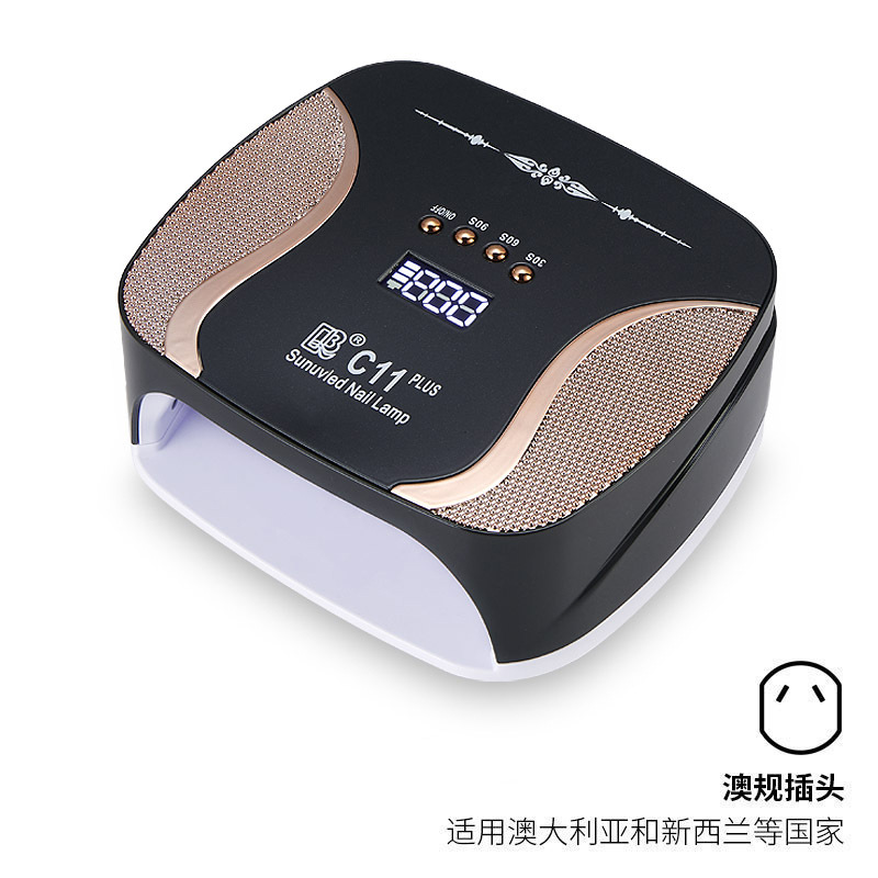 Lámpara de manicuras de alta potencia 188W tienda de manicuras transfronteriza especial de manicuras de luz de terapia de almacenamiento de energía de diamante tipo de lámpara de pegamento de manicuras