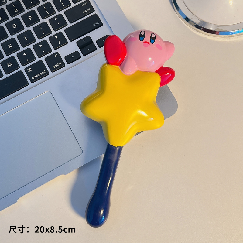 かわいい星のカビーエアバッグ櫛エアクッション櫛静電防止漫画少女心マッサージ櫛家庭用子供の女の子|undefined